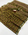 Tew Semi Cotton Ajrakh Printed Saree Collections